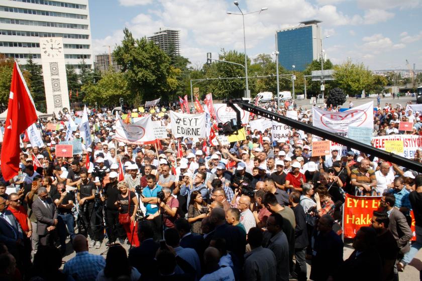 EYTliler Ankara Tandoğan'da Buluştu, Emeklilik Taleplerini Bir Kez Daha Yükseltti!