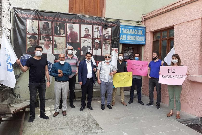 Demiryolu Emekçisine Sürgün Dayatması